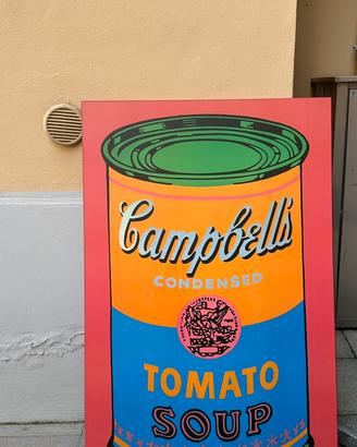 Riproduzione zuppa Campbell Andy Warhol