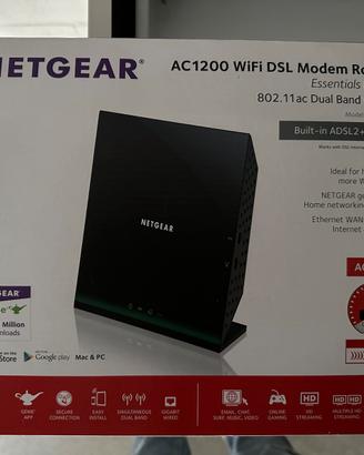 Netgear AC1200 WiFi DSL Modem Router D6100