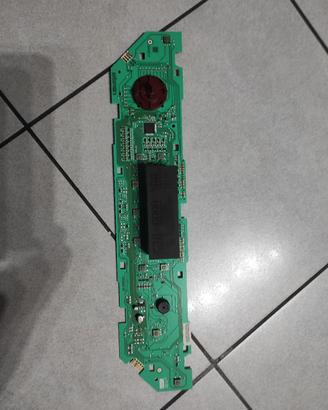 scheda display lavatrice hotpoint