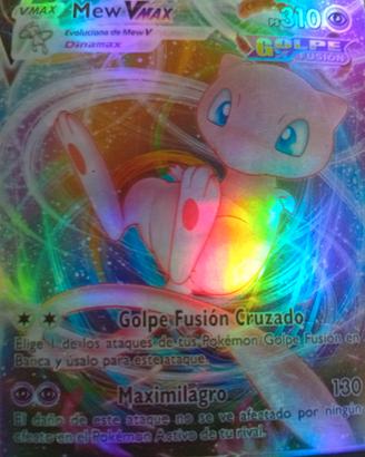carta Pokemon Mew Vmax