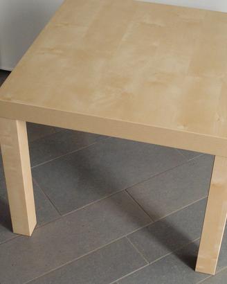 tavolino IKEA LACK legno chiaro