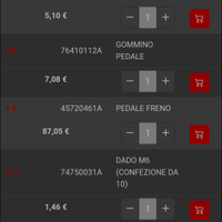 Pedale freno posteriore ducati Monster 696