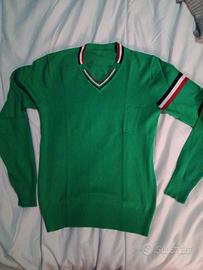 maglioncino verde uomo