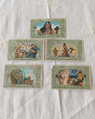 16 diverse figurine EDIS TORINO serie Far West