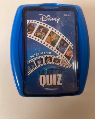 Disney top trumps quiz