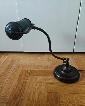 Lampada da tavolo/pianoforte ottone brunito 