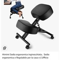 Sedia ergonomica Medicale schiena dritta senza sch