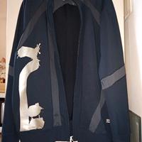 Felpa sport/palestra con zip Speedo, blu scuro