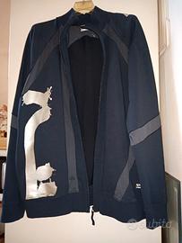 Felpa sport/palestra con zip Speedo, blu scuro