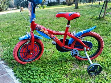 bici spiderman 