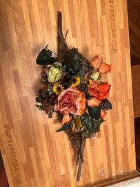 Centrotavola  con fiori finti