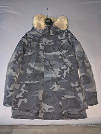 Woolrich Arctic Parka in tessuto Ramar con stampa 