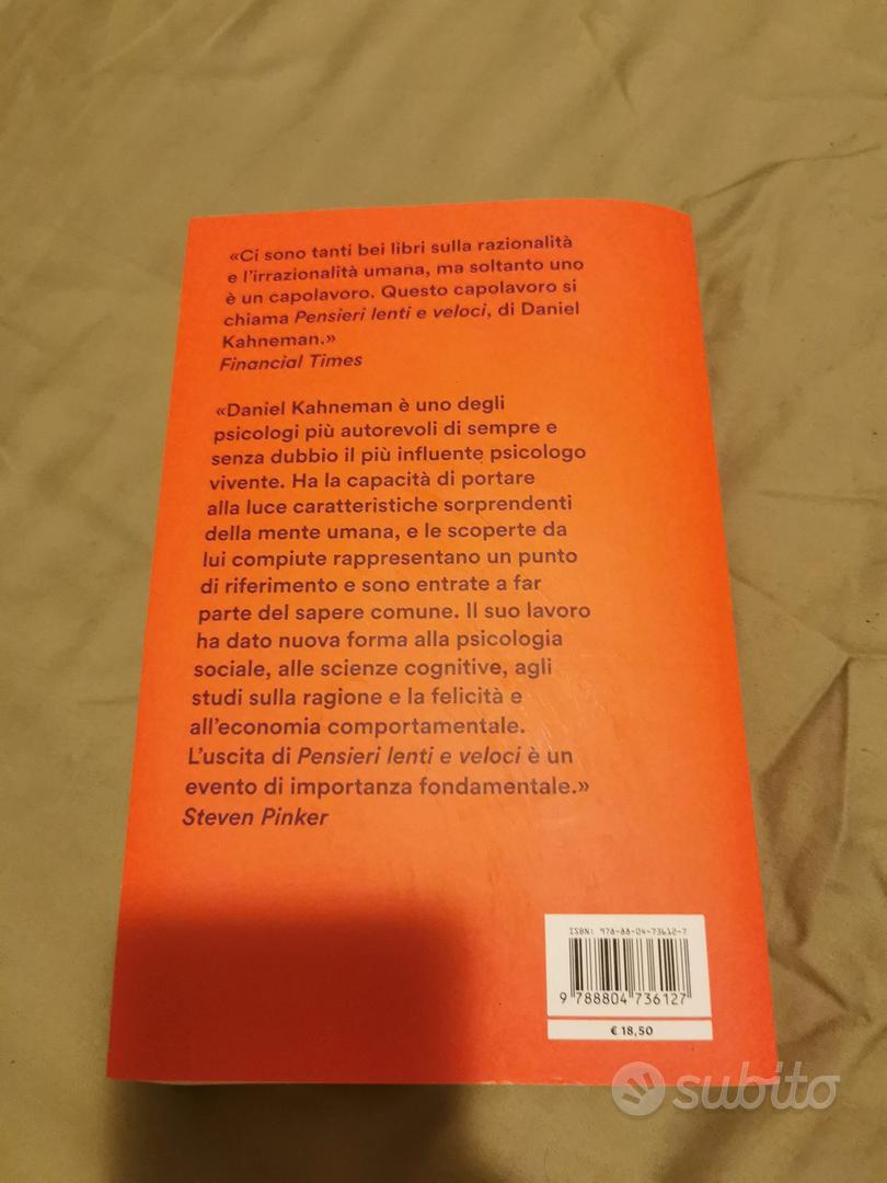 Pensieri lenti e veloci di Daniel Kahneman - Libri e Riviste In vendita a  Reggio Emilia