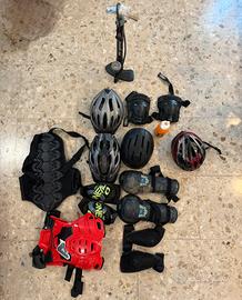 Caschi, protezioni e accessori bici mtb