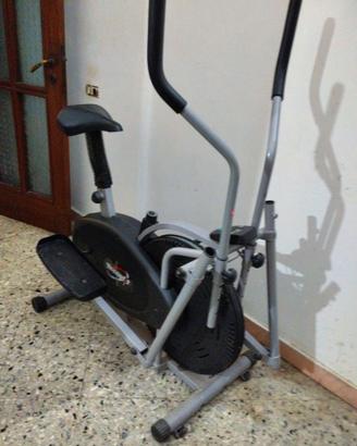 Cyclette & Cross trainer, 2 in 1, marca Tecnofit.