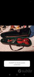 🎻 Violino 4/4 completo custodia + libro  Curci om