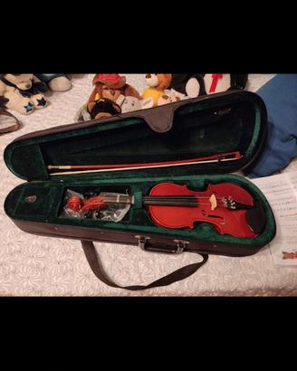 🎻 Violino 4/4 completo custodia + libro  Curci om