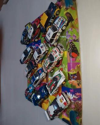 Modellini auto da Rally