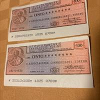 MINI Assegni circolari, Istituto San Paolo 1976