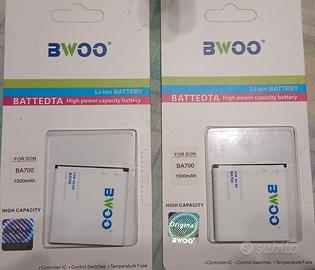 2 Batterie BWOO BA700 Li-ion 1500mAh