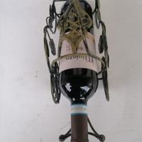 Portabottiglia in metallo