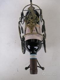 Portabottiglia in metallo