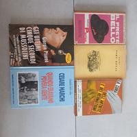 Lotto di 5 libri vintage in buone condizioni  nar