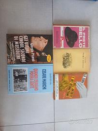 Lotto di 5 libri vintage in buone condizioni  nar