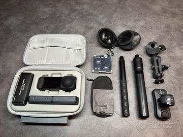 Insta360 X5 + Accessori + Mic Air (IN GARANZIA)