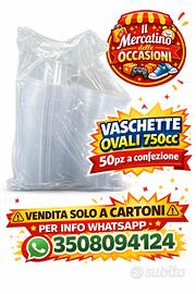 Vaschette ovali 