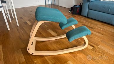 Sedia Varier Variable originale blu