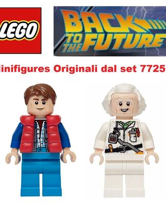 LEGO - Minifigures sc138 + sc139 Marthy + Doc NUOV