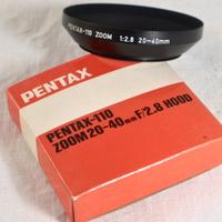 Pentax 110 Zoom 20-40mm f/2.8 Hood, Pentax AFW 1