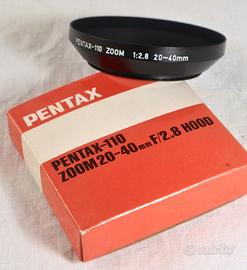 Pentax 110 Zoom 20-40mm f/2.8 Hood, Pentax AFW 1