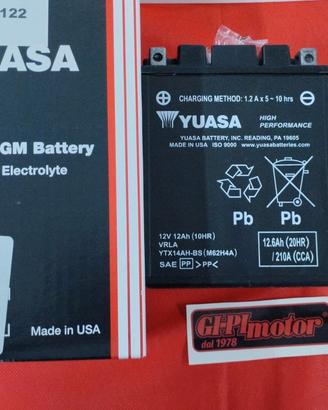 BATTERIA YUASA PER HONDA /ARCTIC