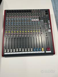 mixer hallen heath 16 canali con fx