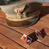 berretto cappello genio guastatori mostrine 1980