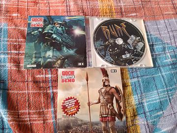 Lotto di giochi demo per PC.
