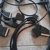 5 prese / cavi scart