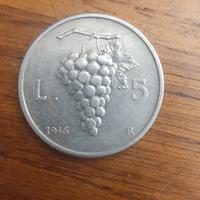 5 lire UVA 1946