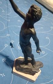 Scugnizzo su scoglio