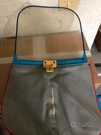 Seggiolino bici e paravento