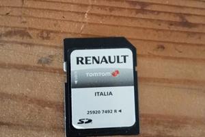 Scheda navigatore TomTom Renault Mappe Italia