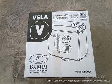 cassetta risciacquamento wc esterna Bampi Vela