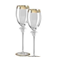 Set Versace Medusa Bicchieri Cristallo