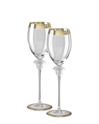 Set Versace Medusa Bicchieri Cristallo