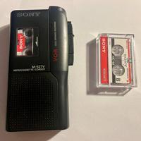 Registratore Microcassette Sony M-527V dittafono