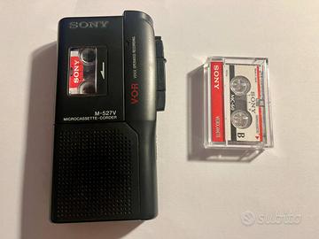 Registratore Microcassette Sony M-527V dittafono