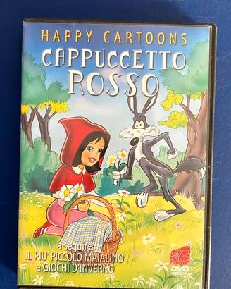 DVD Cappuccetto Rosso - Happy Cartoons