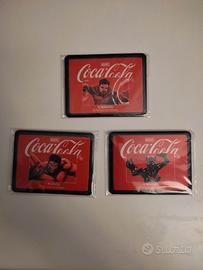 coca cola gadget marvel patch/toppe termoadesive -